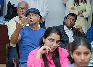 The Q and A session